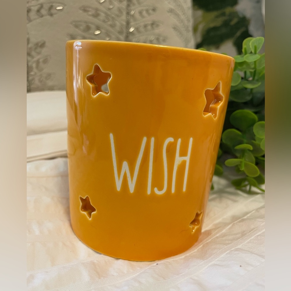 COPY - Rae Dunn WISH candle holder NEW!